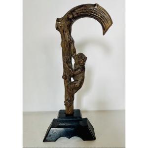 Black Forest Cane Knob